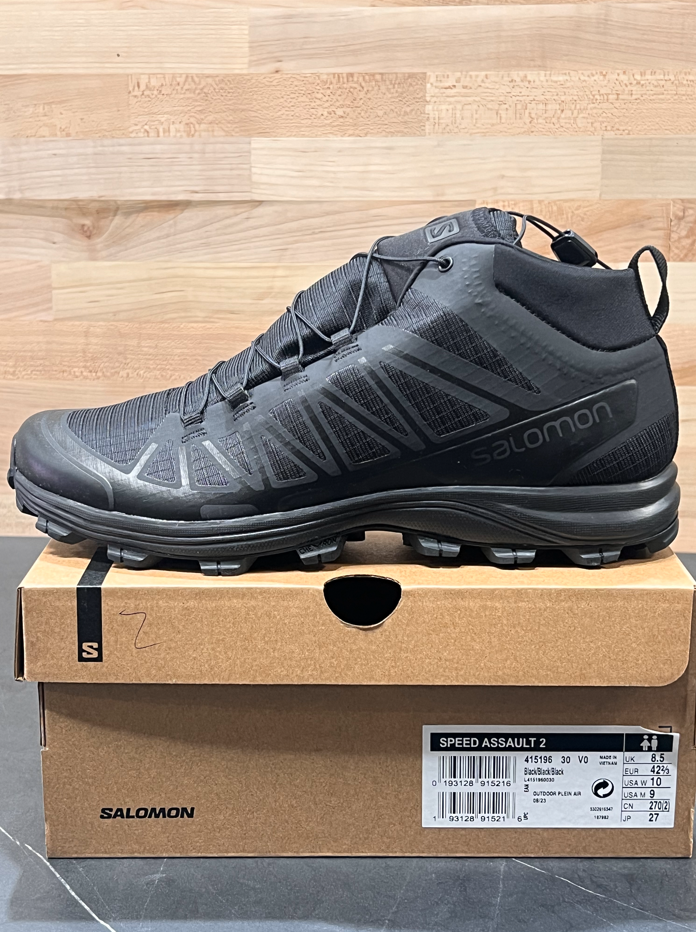 Salomon L41519600 Speed Assault 2 Black Boots | eBay